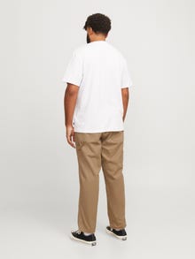 Jack & Jones Plus Size Wide Leg Fit Klassiset housut -Elmwood - 12265250