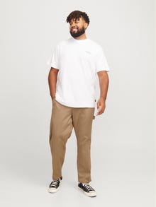 Jack & Jones Plus Size Wide Leg Fit Klassiset housut -Elmwood - 12265250