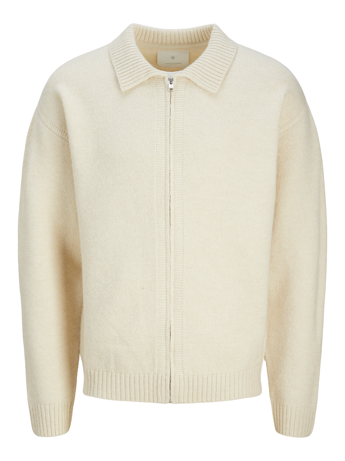 Thumbnail - Einfarbig Strickjacke