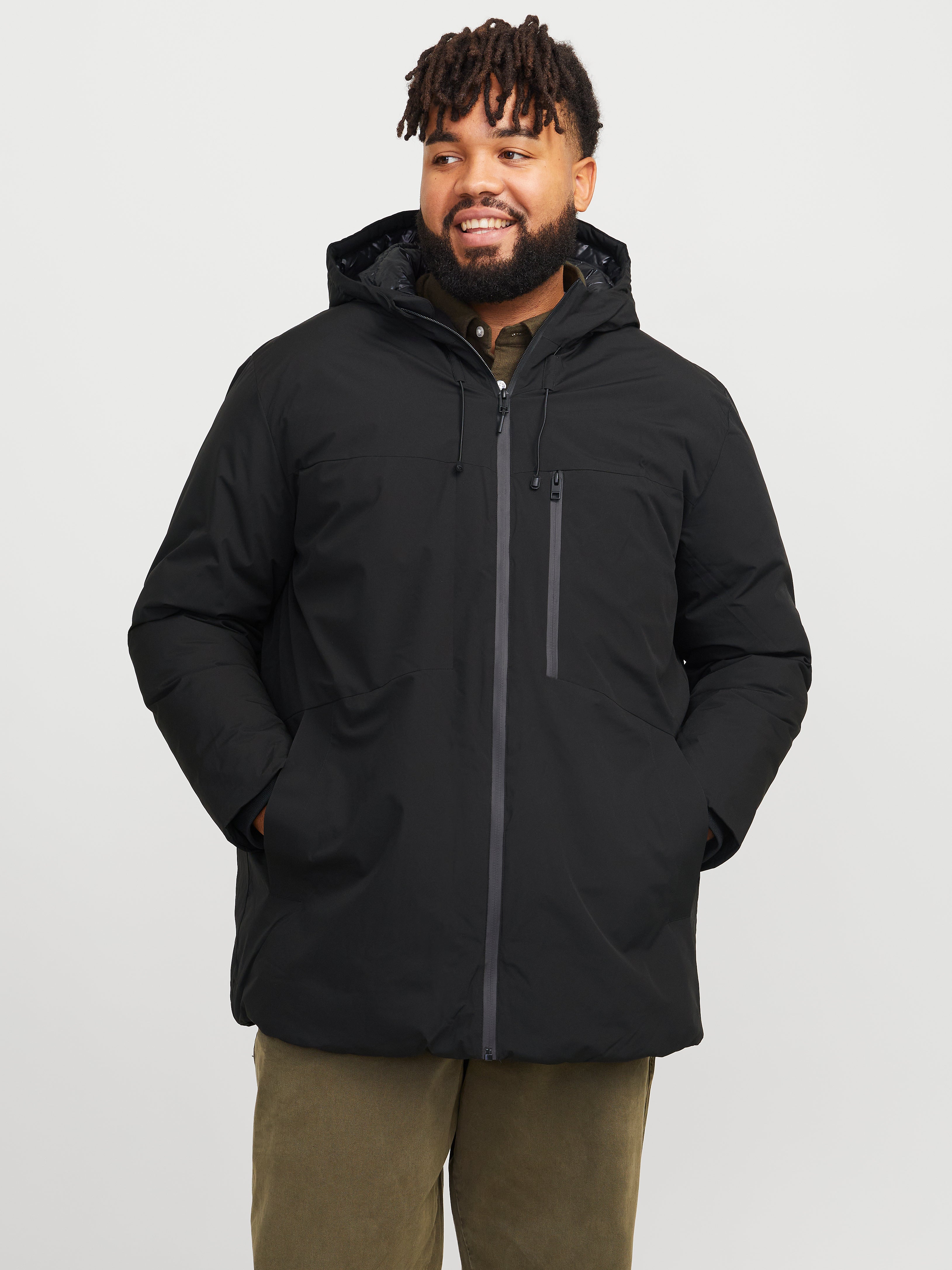 Plus Size Parka