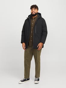 Jack & Jones Plus Size Parka -Black - 12265401