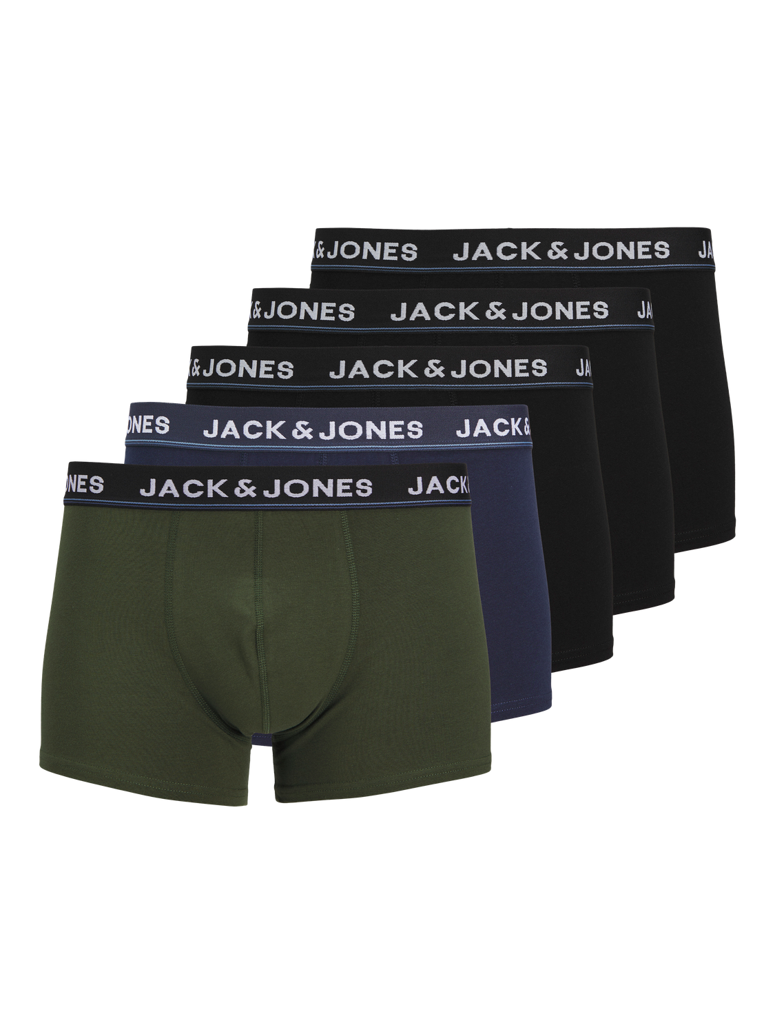 Jack & Jones Pack de 5 Boxers -Black - 12265503