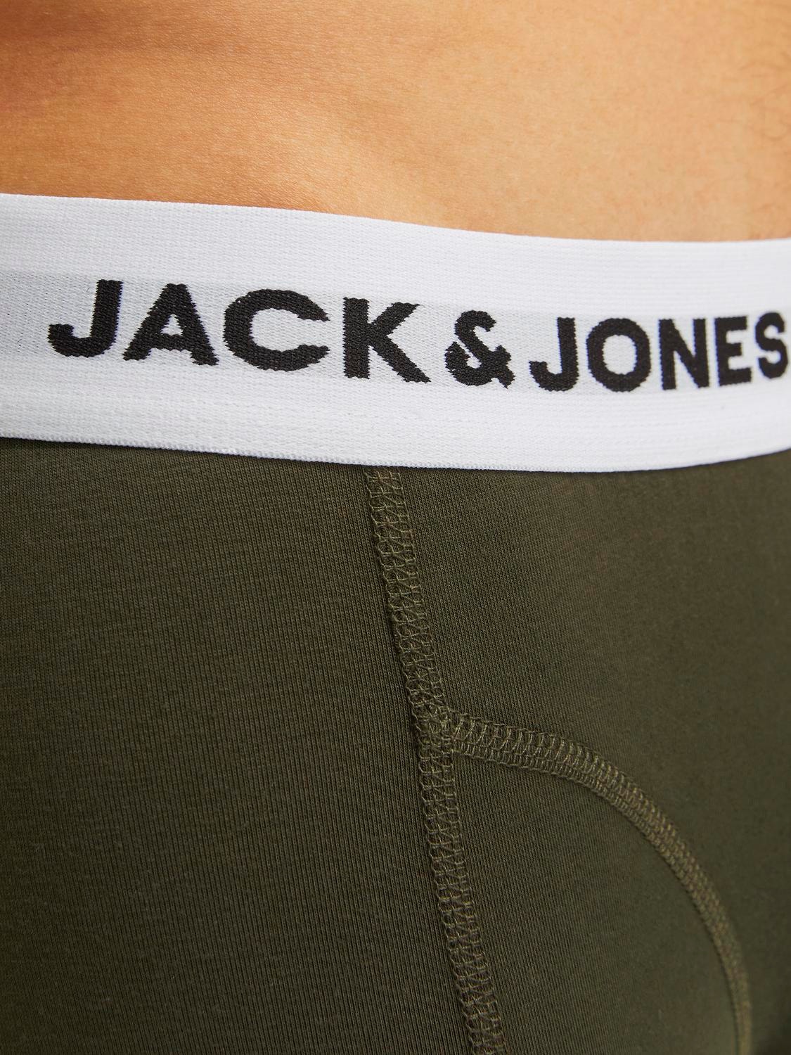 Jack & Jones 3-balení Trenýrky -Black - 12265509