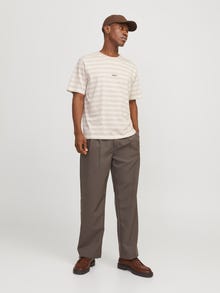 Jack & Jones Gestreept T-shirts -Moonbeam - 12265748