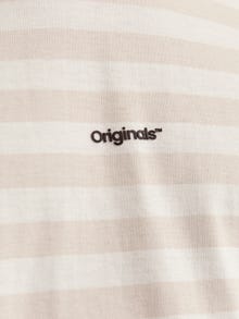 Jack & Jones Gestreept T-shirts -Moonbeam - 12265748