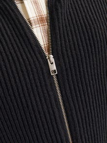 Jack & Jones Plus Size Strikket Cardigan -Black - 12265764