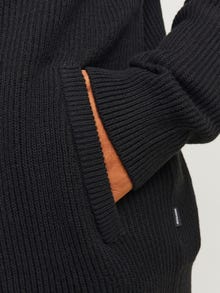 Jack & Jones Plus Size Stickad Kofta -Black - 12265764