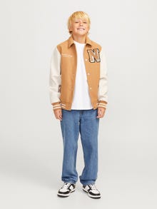Jack & Jones JJICHRIS JJORIGINAL SQ 042 JNR Jean coupe décontractée Junior -Blue Denim - 12265981
