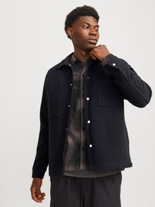 Jack & Jones Relaxed Fit Overshirt -Black - 12265983