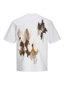 Jack & Jones Camiseta Estampado -Bright White - 12266017