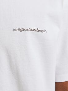 Jack & Jones Camiseta Estampado -Bright White - 12266017