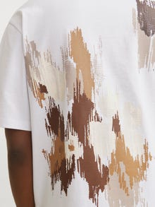 Jack & Jones Camiseta Estampado -Bright White - 12266017
