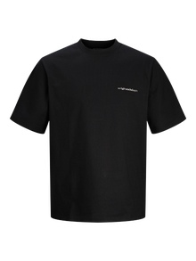Jack & Jones Bedrukt T-shirts -Black - 12266017