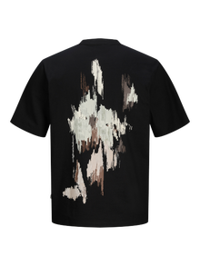 Jack & Jones Bedrukt T-shirts -Black - 12266017