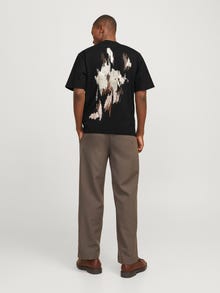 Jack & Jones Bedrukt T-shirts -Black - 12266017