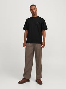 Jack & Jones Bedrukt T-shirts -Black - 12266017