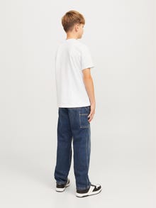 Jack & Jones X-mas Marškinėliai Jaunimui -Bright White - 12266050