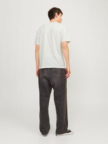 Jack & Jones Hagyományos Környak Póló -Cloud Dancer - 12266155