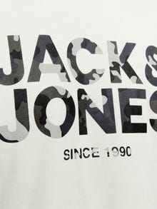 Jack & Jones Καλοκαιρινό μπλουζάκι -Cloud Dancer - 12266155