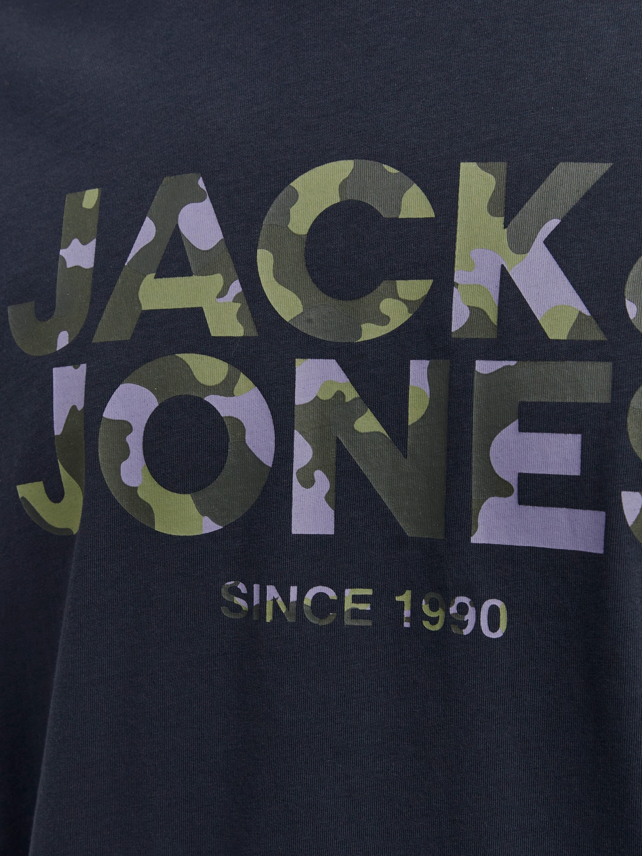 Jack & Jones T-shirt Con logo Girocollo -Navy Blazer - 12266155