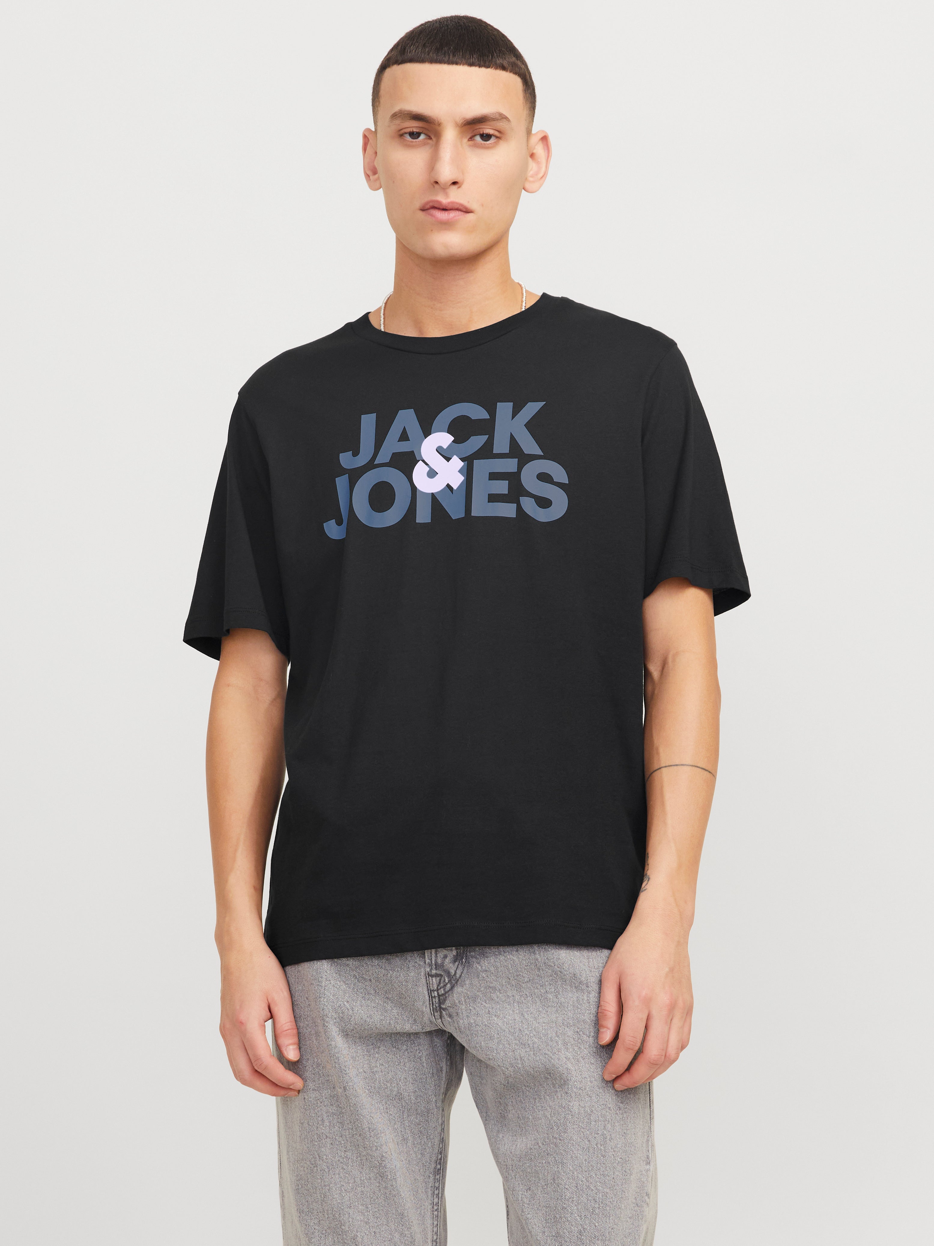 Jack Jones Kids Jcologan Tee Ss Crew Neck Sn Mni - Junior T-shirt Jack Jones Kids Jcologan Tee Ss Crew Neck Sn Mni - Junior T-shirt