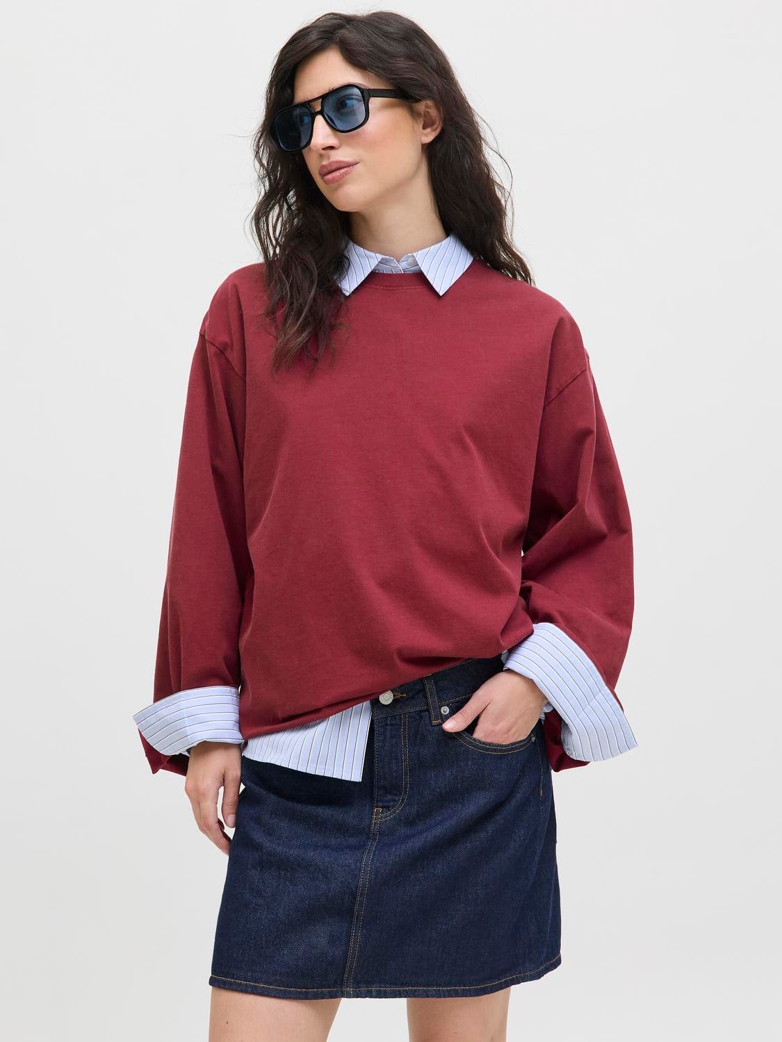 Jxandrea Langarm-t-shirt