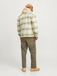 Jack & Jones Relaxed Fit Overshirt -Antique White - 12266269