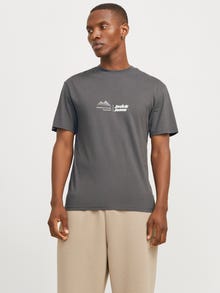 Jack & Jones T-shirt -Pavement - 12266473