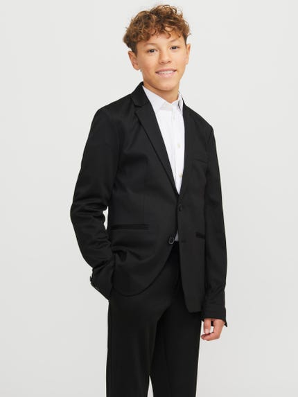JPF Boys 5-Piece Formal Suit Set - Slim Fit Jacket & Pants With Shirt & Tie For Weddings JPF Boys 5-Piece Formal Suit Set - Slim Fit Jacket & Pants With Shirt & Tie For Weddings
