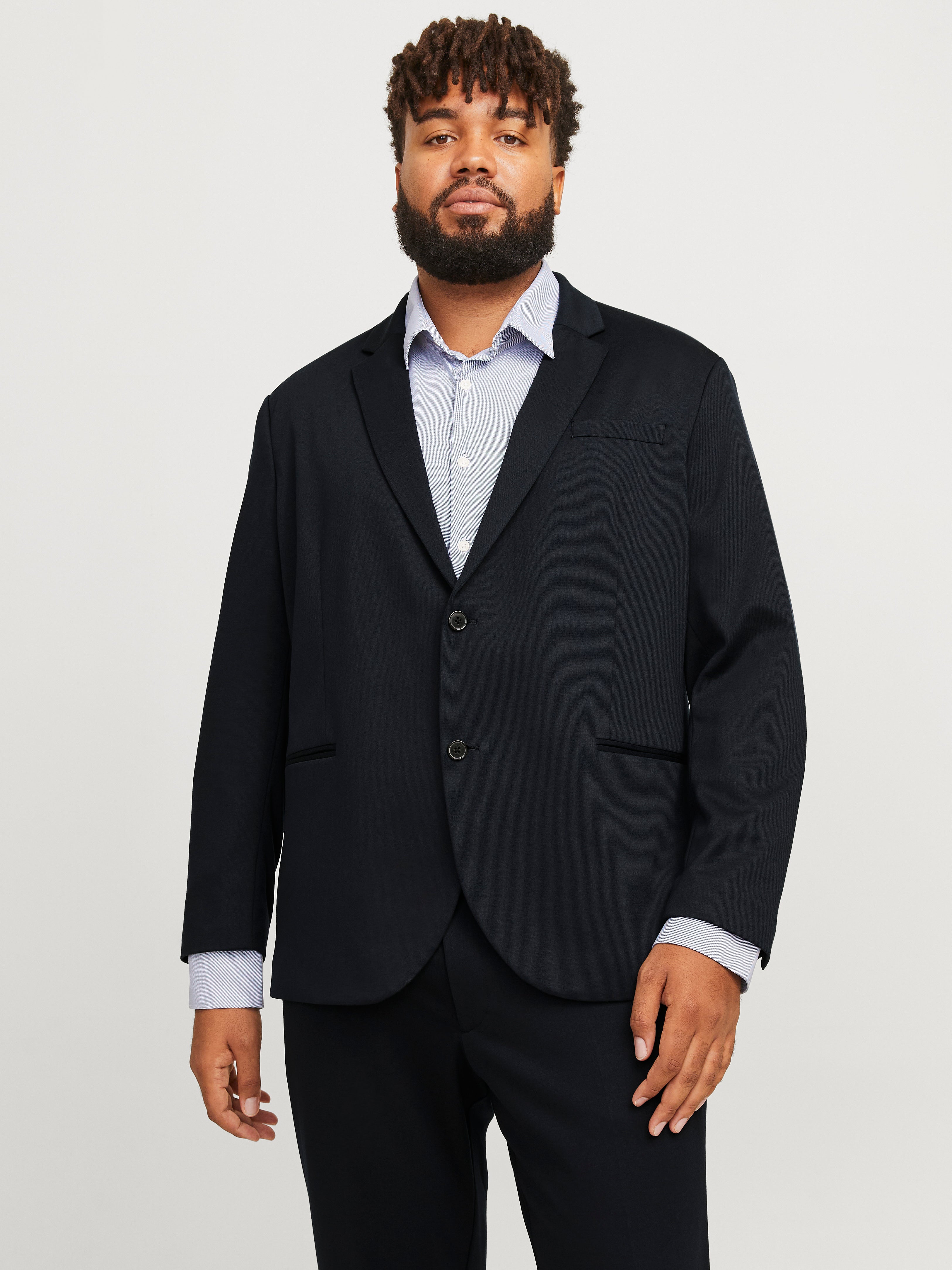 Plus Size Slim Fit Blazer