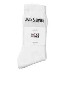 Jack & Jones Pack de 5 Chaussettes -White - 12266536