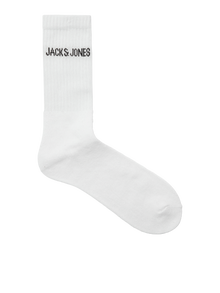 Jack & Jones 5-balení Ponožky -White - 12266536