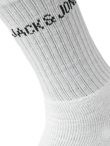 Jack & Jones 5-συσκευασία Κάλτσες -White - 12266536