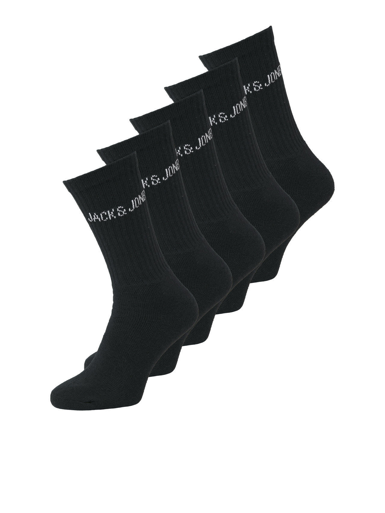 Jack & Jones 5-συσκευασία Κάλτσες -Black - 12266536