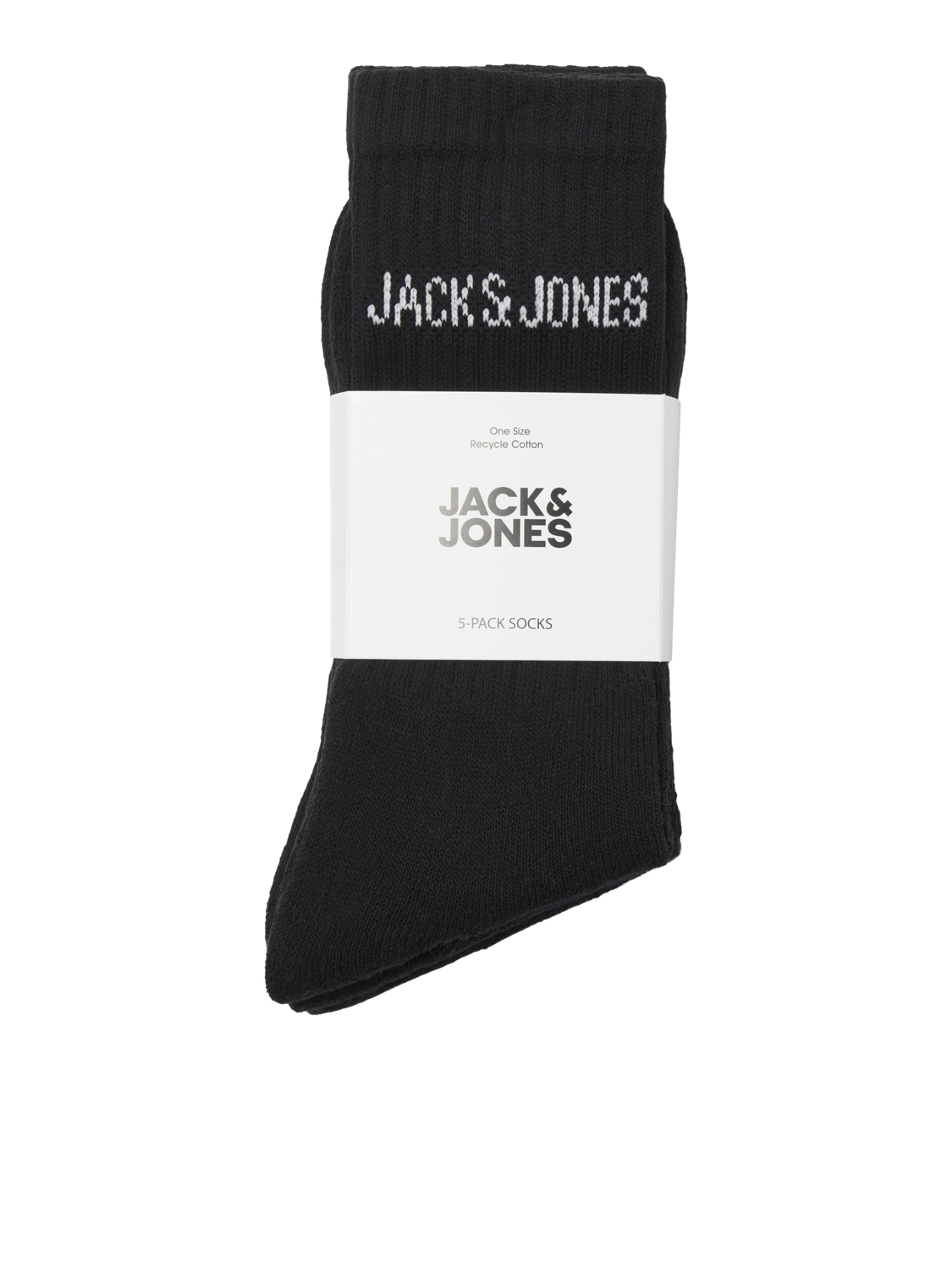 Jack & Jones Pack de 5 Chaussettes -Black - 12266536