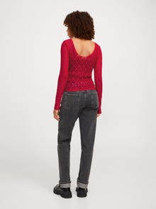 JJXX JXLEAH Top -Racing Red - 12266540