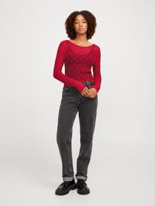 JJXX JXLEAH Top -Racing Red - 12266540