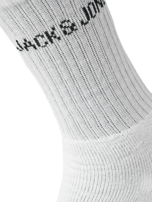 Jack & Jones Paquete de 9 Calcetines de tenis -White - 12266607