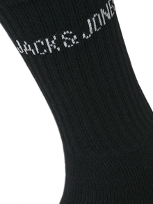 Jack & Jones 9-balení Ponožky -Black - 12266607