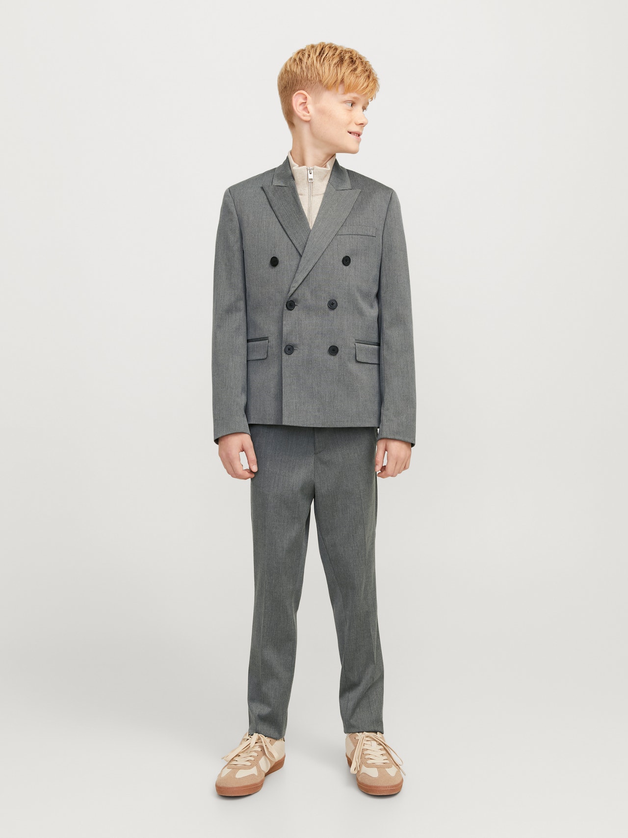 JACK & JONES Jprbushwick Harry Trouser Reg Fit Noos Pantaloni Eleganti, Nero Ardesia, vestibilità Regolare, 56 Uomo JACK & JONES Jprbushwick Harry Trouser Reg Fit Noos Pantaloni Eleganti, Nero Ardesia, vestibilità Regolare, 56 Uomo