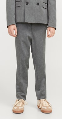 Jack & Jones Premium relaxed fit double breasted suit in cream - BEIGE