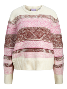 JJXX JXNILA Striktrøje -Moonlite Mauve - 12266679