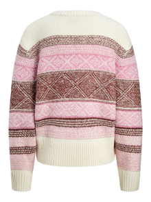 JJXX JXNILA Striktrøje -Moonlite Mauve - 12266679