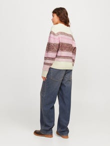 JJXX JXNILA Striktrøje -Moonlite Mauve - 12266679