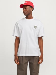 Jack & Jones Gedruckt T-shirt -Bright White - 12266752