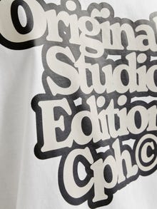 Jack & Jones Gedruckt T-shirt -Bright White - 12266752