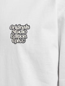 Jack & Jones Gedruckt T-shirt -Bright White - 12266752