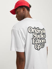 Jack & Jones Gedruckt T-shirt -Bright White - 12266752