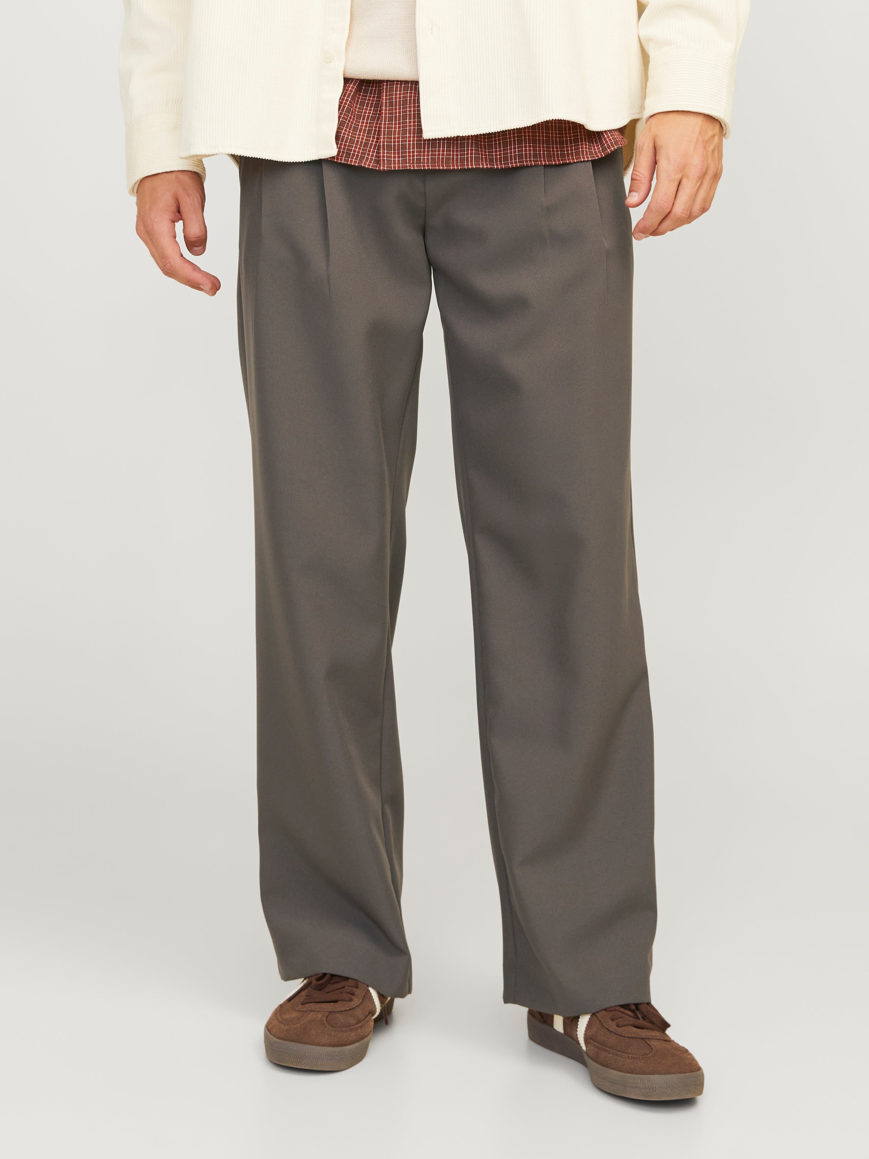 Wide Leg Fit Klassische Hosen