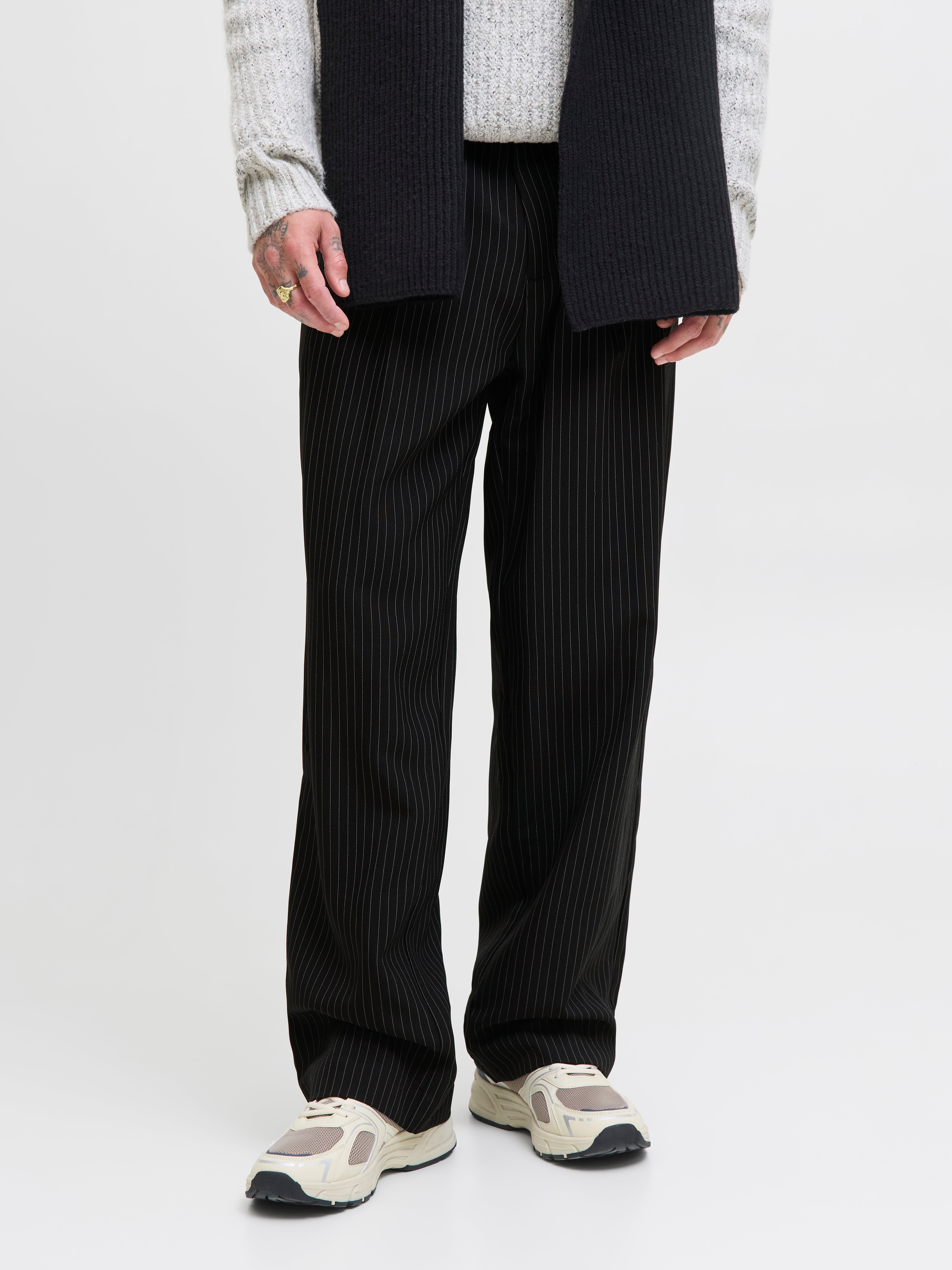 Wide Leg Fit Klassische Hosen